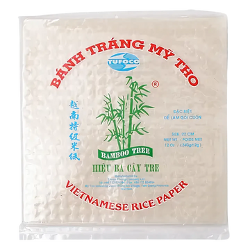 Kjøp Vietnamese Rice Paper - Bamboo Tree, 340g - Fodda.no Asiatisk Nettbutikk - Rask levering i hele Norge
