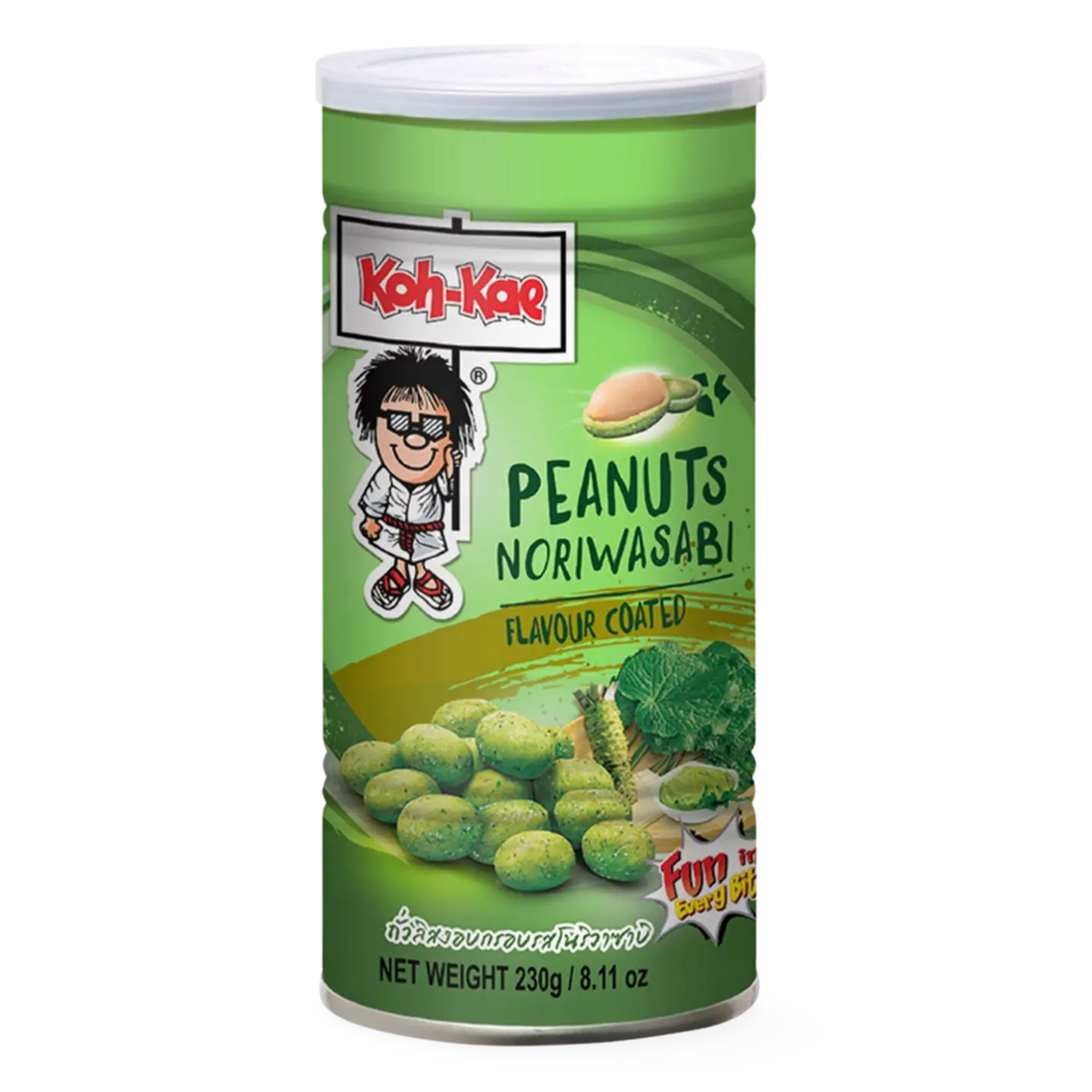 Kjøp Koh-Kae Peanuts Nori Wasabi Flavour Coated, 230g på nett - Fodda.no Asiatiske nettbutikk