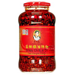 Kjøp Lao Gan Ma Crispy Chili In Oil, 700g på nett - Fodda.no Asiatiske nettbutikk