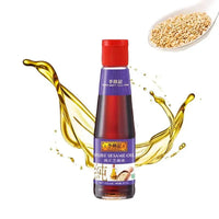 Kjøp Lee Kum Kee 100% Pure Sesame Oil, Kartong 12x207ml på nett - Fodda.no Asiatiske nettbutikk