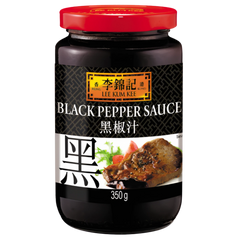 Kjøp Lee Kum Kee Black Pepper Sauce, 350g på nett - Fodda.no Asiatiske nettbutikk