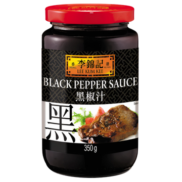 Kjøp Lee Kum Kee Black Pepper Sauce, 350g på nett - Fodda.no Asiatiske nettbutikk