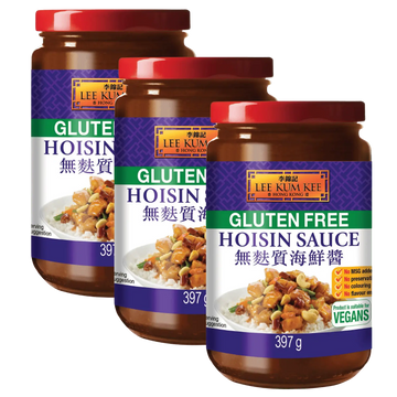 Kjøp Lee Kum Kee Hoisin Sauce (Gluten-Free), 3x397g på nett - Fodda.no Asiatiske nettbutikk