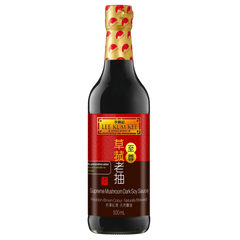 Kjøp Lee Kum Kee Supreme Mushroom Dark Soy Sauce, 500ml på nett - Fodda.no Asiatiske nettbutikk