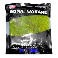 Kjøp Lotus Goma Wakame Seaweed Salad, 200g på nett - Fodda.no Asiatiske nettbutikk