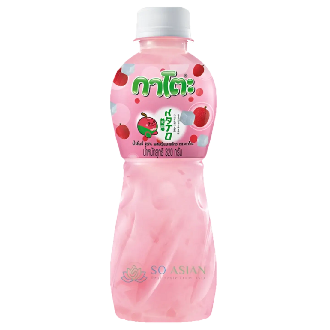 Kjøp Lychee Juice With Coconut Jelly - Kato, 280g på nett - Fodda.no Asiatiske nettbutikk