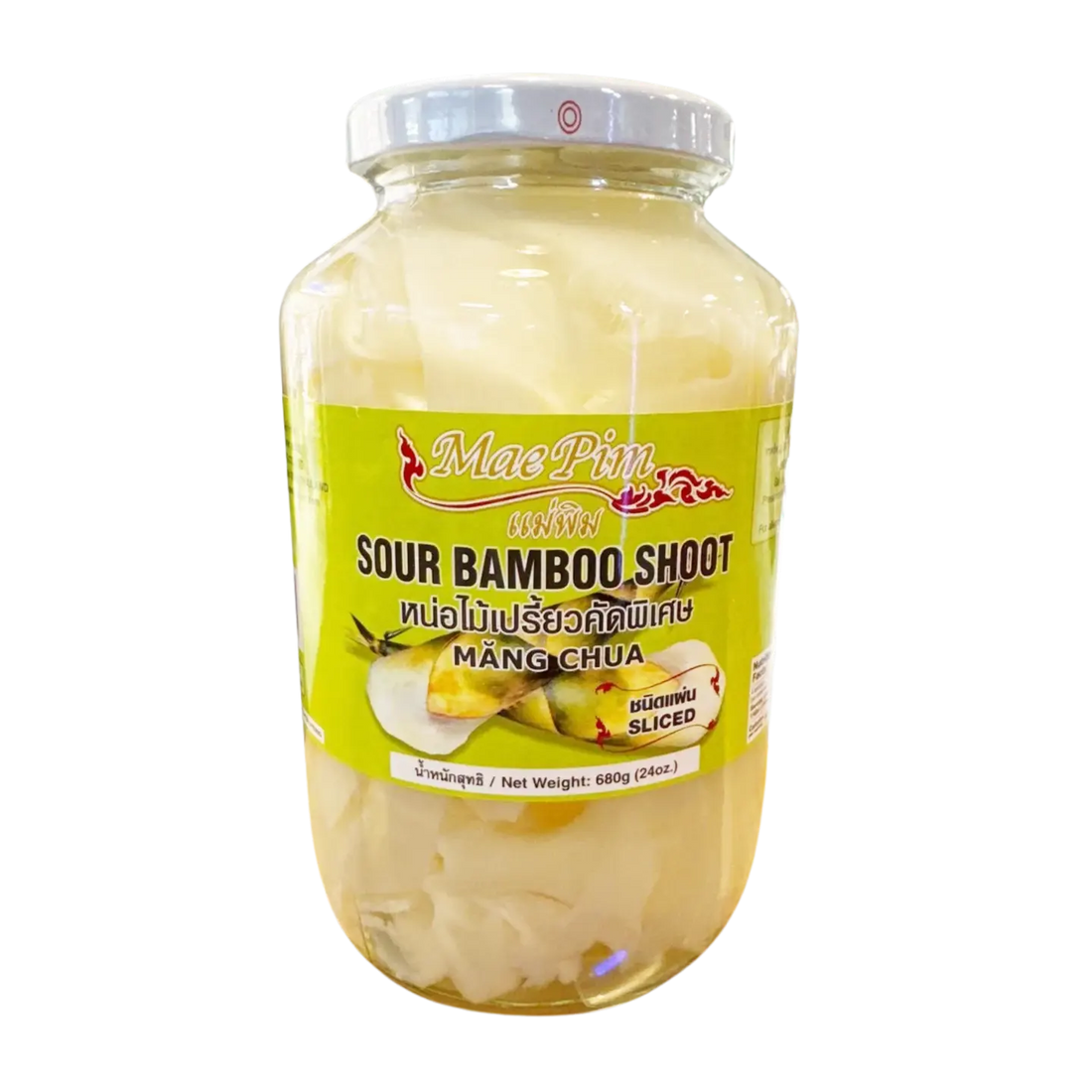 Kjøp Mae Pim Sour Bamboo Shoot på nett - Fodda.no Asiatiske nettbutikk