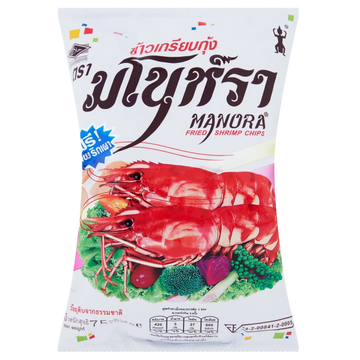 Kjøp Manora Stekte Rekechips, 75g på nett - Fodda.no Asiatiske nettbutikk