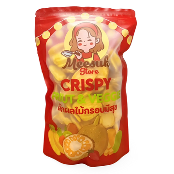 Kjøp Meesuk Crispy Fruit & Veggie Freeze-dried, 140g på nett - Fodda.no Asiatiske nettbutikk