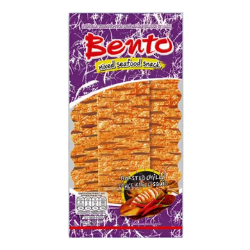 Kjøp Mixed Seafood Snack Roasted Chilli & Grill (Purple) - Bento, 20g på nett - Fodda.no Asiatiske nettbutikk