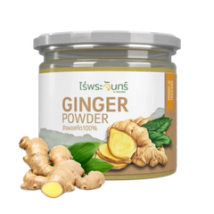 Kjøp Moonfarms 100% Ginger Powder (ผงขิงสกัด 100%), 100g på nett - Fodda.no Asiatiske nettbutikk