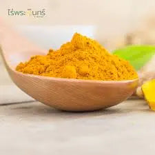 Kjøp Moonfarms 100% Turmeric Powder (ผงขมิ้นชัน 100%), 100g på nett - Fodda.no Asiatiske nettbutikk