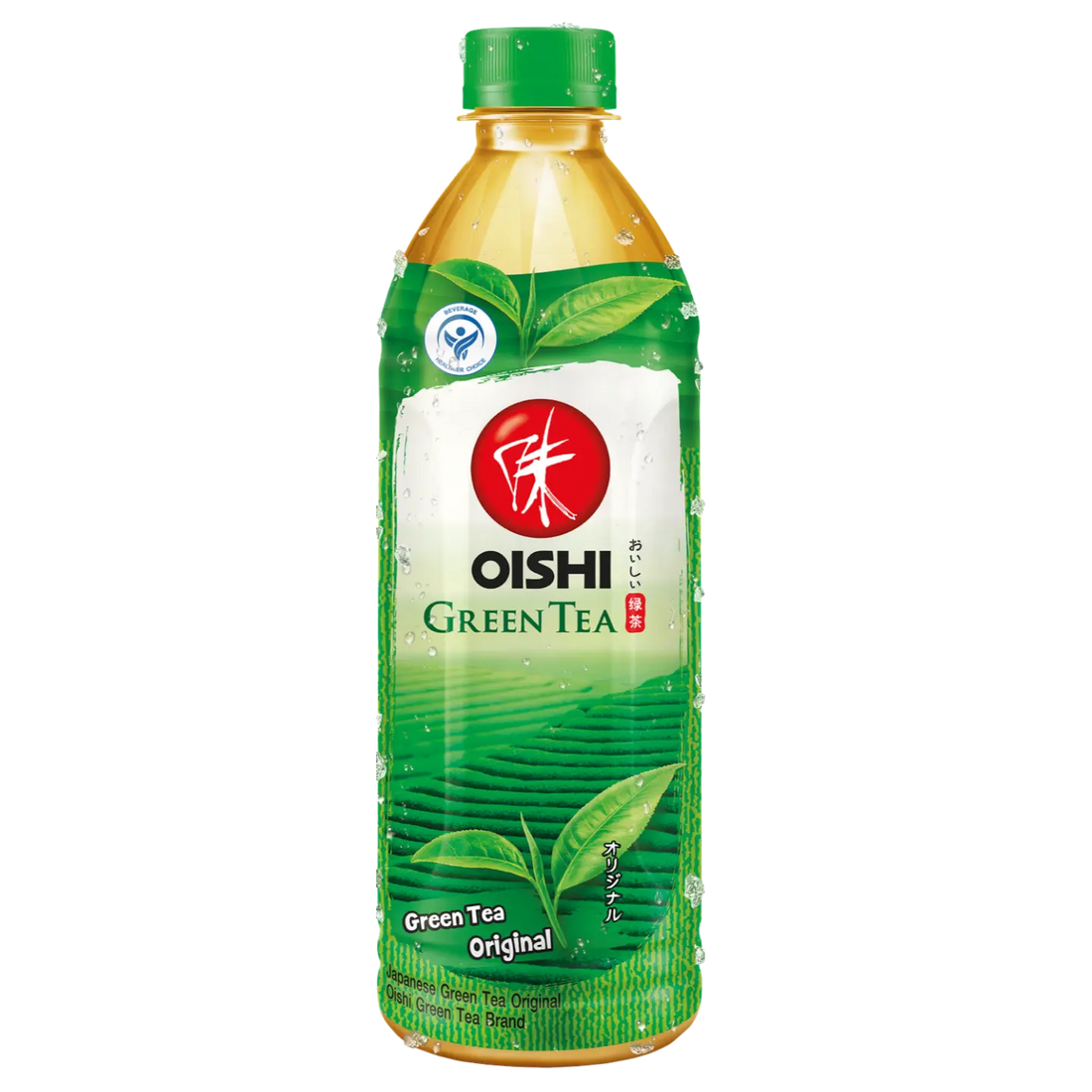 Kjøp Oishi Green Tea Drink, 500ml på nett - Fodda.no Asiatiske nettbutikk