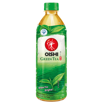 Kjøp Oishi Green Tea Drink, 500ml på nett - Fodda.no Asiatiske nettbutikk
