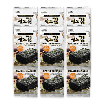 Kjøp Paldo Roasted Seaweed Original Flavour, 9x5g på nett - Fodda.no Asiatiske nettbutikk