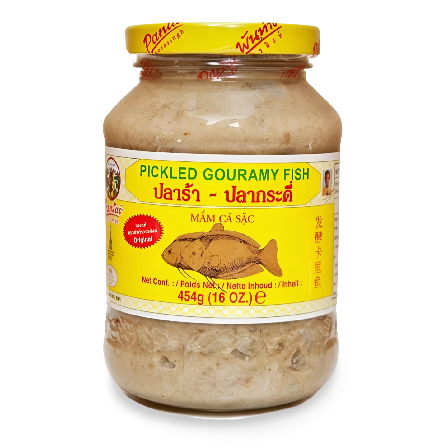 Kjøp Pantai Pickled Gouramy Fish, 454g på nett - Fodda.no Asiatiske nettbutikk