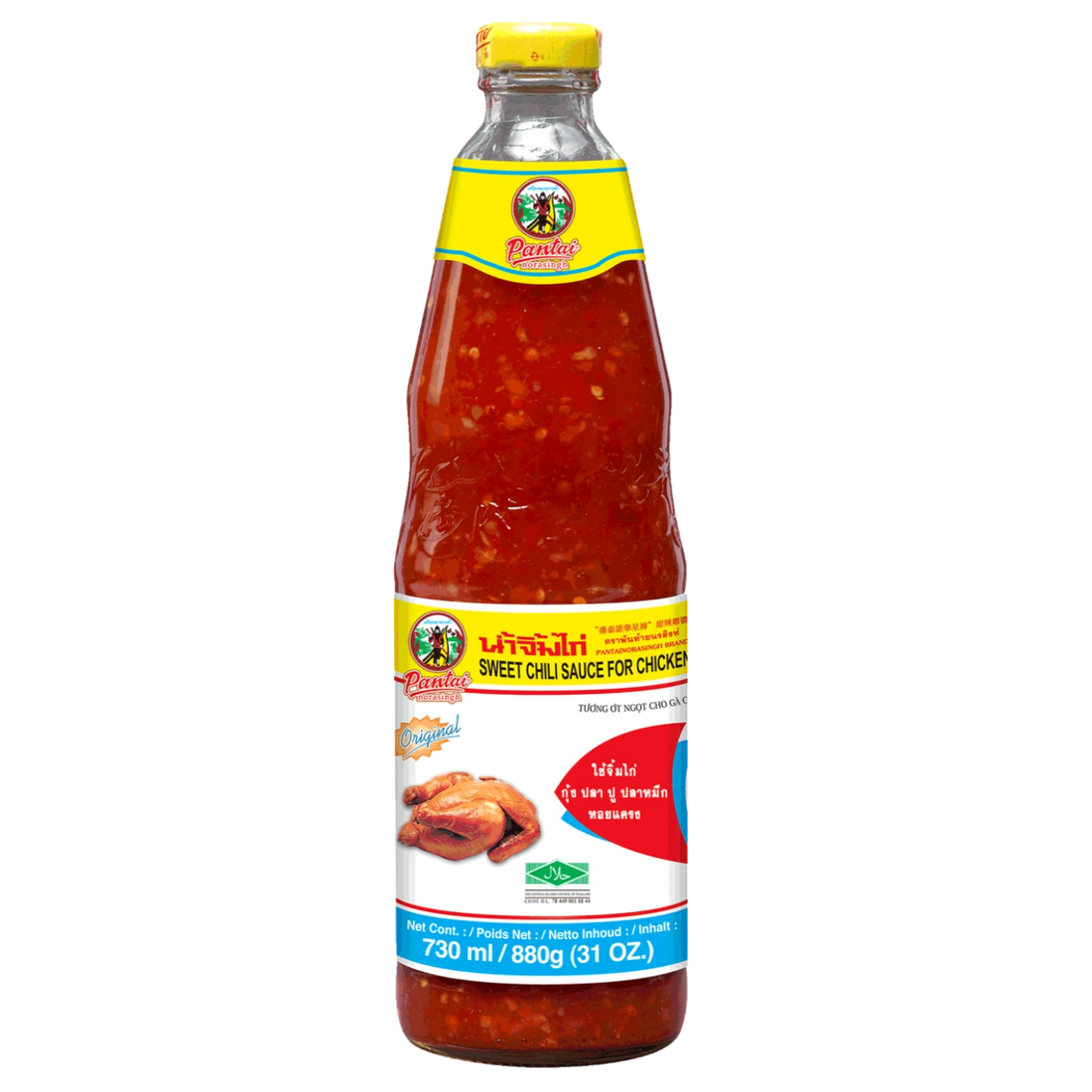 Kjøp Pantai Sweet Chili Sauce for Chicken, 730ml på nett - Fodda.no Asiatiske nettbutikk