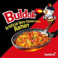 Kjøp Samyang Big Bowl Buldak Spicy Hot Chicken Stir Fried Ramen, 104g på nett - Fodda.no Asiatiske nettbutikk