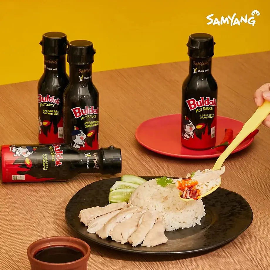 Kjøp Samyang Buldak Combo Original og X2 Hot Chicken Flavour Sauce, 2x200g på nett - Fodda.no Asiatiske nettbutikk