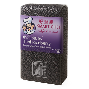 Kjøp Smart Chef Thai Riceberry Premium, 1kg på nett - Fodda.no Asiatiske nettbutikk