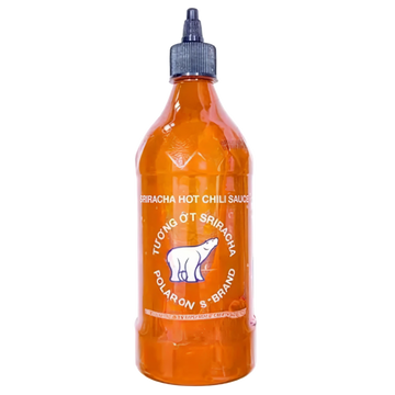 Kjøp Sriracha Hot Chili Sauce - Polar Bear Brand, 810g på nett - Fodda.no Asiatiske nettbutikk