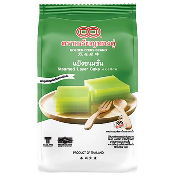 Kjøp Steamed Layer Cake Mix - Golden Coin, 250g på nett - Fodda.no Asiatiske nettbutikk