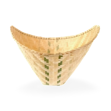Kjøp Thai Lao Bamboo Sticky Rice Basket Steamer på nett - Fodda.no Asiatiske nettbutikk