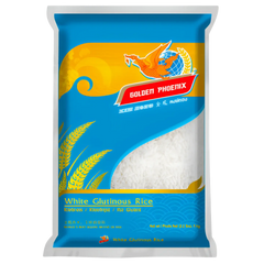 Kjøp Thai White Glutinous Sticky Rice - Golden Phoenix, 1kg på nett - Fodda.no Asiatiske nettbutikk