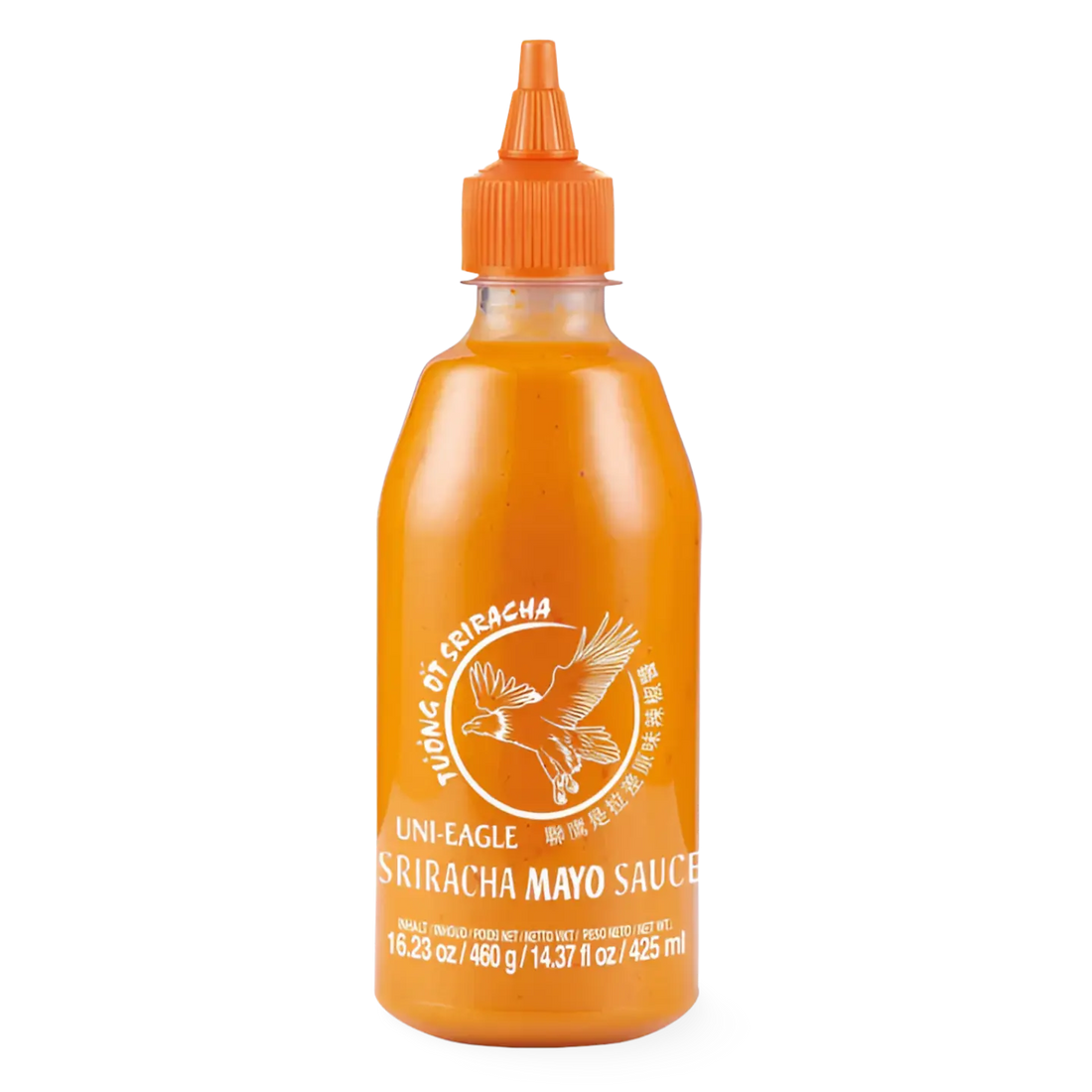 Kjøp UNI-EAGLE Sriracha Mayo Sauce, 460ml på nett - Fodda.no Asiatiske nettbutikk