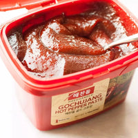 Kjøp WANG Korean Gochujang Hot Pepper Paste Fermented, 2x500g på nett - Fodda.no Asiatiske nettbutikk