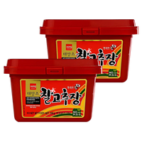 Kjøp WANG Korean Gochujang Hot Pepper Paste Fermented, 2x500g på nett - Fodda.no Asiatiske nettbutikk