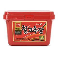 Kjøp WANG Korean Gochujang Paste (Fermented Red Chili Paste), 500g på nett - Fodda.no Asiatiske nettbutikk