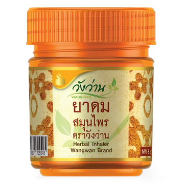 Kjøp Wangwan (วังว่าน) Natural Herbal Inhaler, 20g på nett - Fodda.no Asiatiske nettbutikk