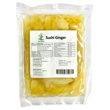 Kjøp We Greens Syltet Sushi Ginger, 150g på nett - Fodda.no Asiatiske nettbutikk