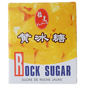 Kjøp Yellow Rock Sugar - Fung Shing, 454g på nett - Fodda.no Asiatiske nettbutikk