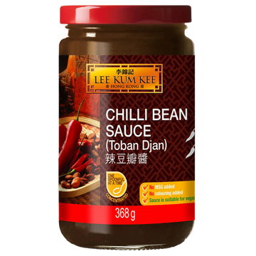 Kjøp Lee Kum Kee Chilli Bean Hot Sauce (Toban Djan), 368g - Fodda.no