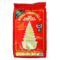 Kjøp Thai Jasmine Rice - Royal Umbrella, 20kg - Fodda.no Asiatisk Nettbutikk - Rask levering i hele Norge