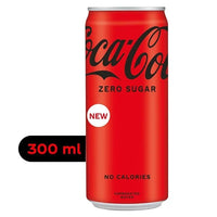 Kjøp Coca Cola Zero Sugar, 300ml - Fodda.no Asiatisk Nettbutikk - Rask levering i hele Norge