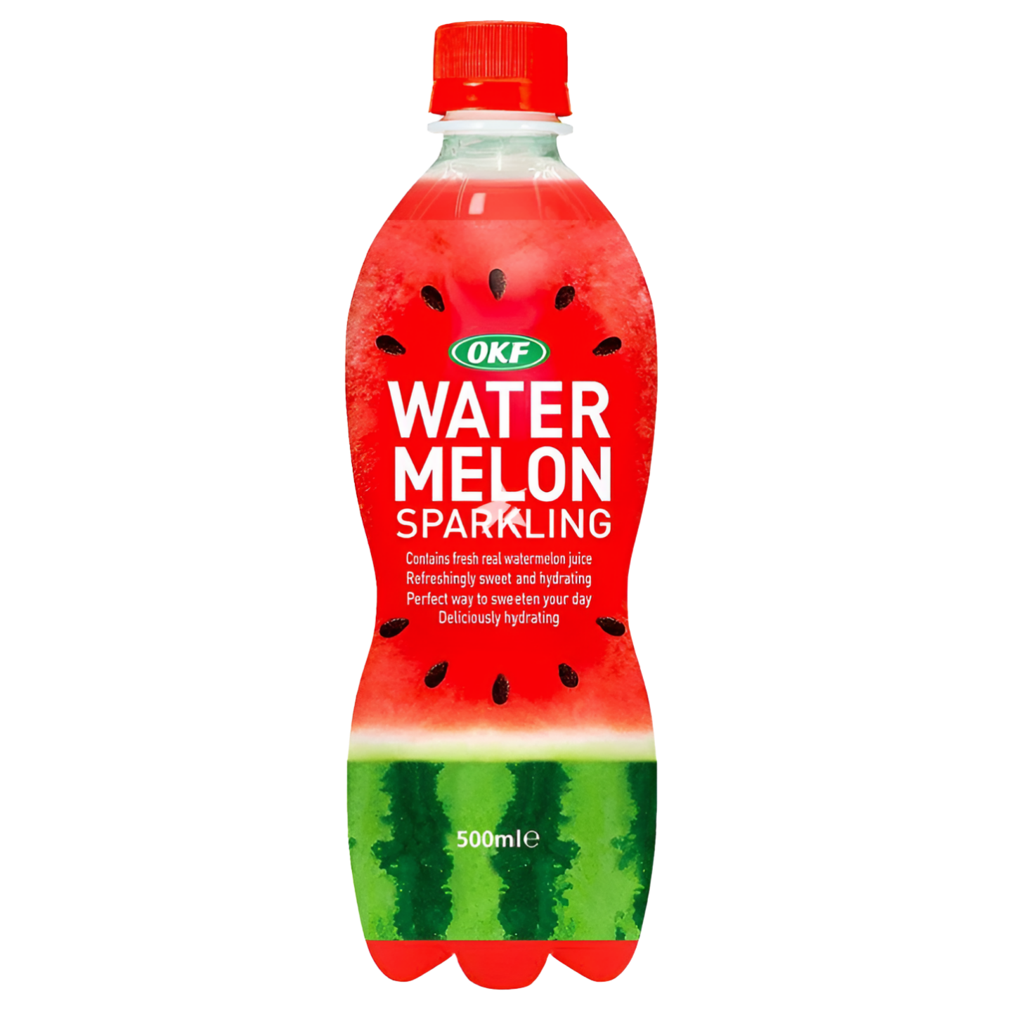 Kjøp Watermelon Sparkling - OKF, 500ml - Fodda.no Asiatisk Nettbutikk - Rask levering i hele Norge