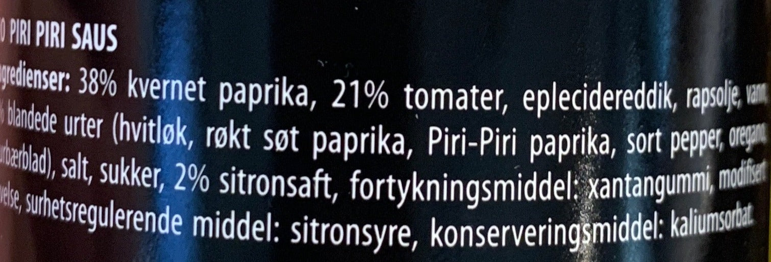 Kjøp Piri Piri Sauce - Buga’s, 160g - Fodda.no Asiatisk Nettbutikk - Rask levering i hele Norge