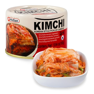 Kjøp A+ HoSan Kimchi Korean Style Pickled Cabbage, 160g på nett - Fodda.no Asiatiske nettbutikk