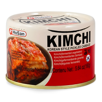 Kjøp A+ HoSan Kimchi Korean Style Pickled Cabbage, 160g på nett - Fodda.no Asiatiske nettbutikk