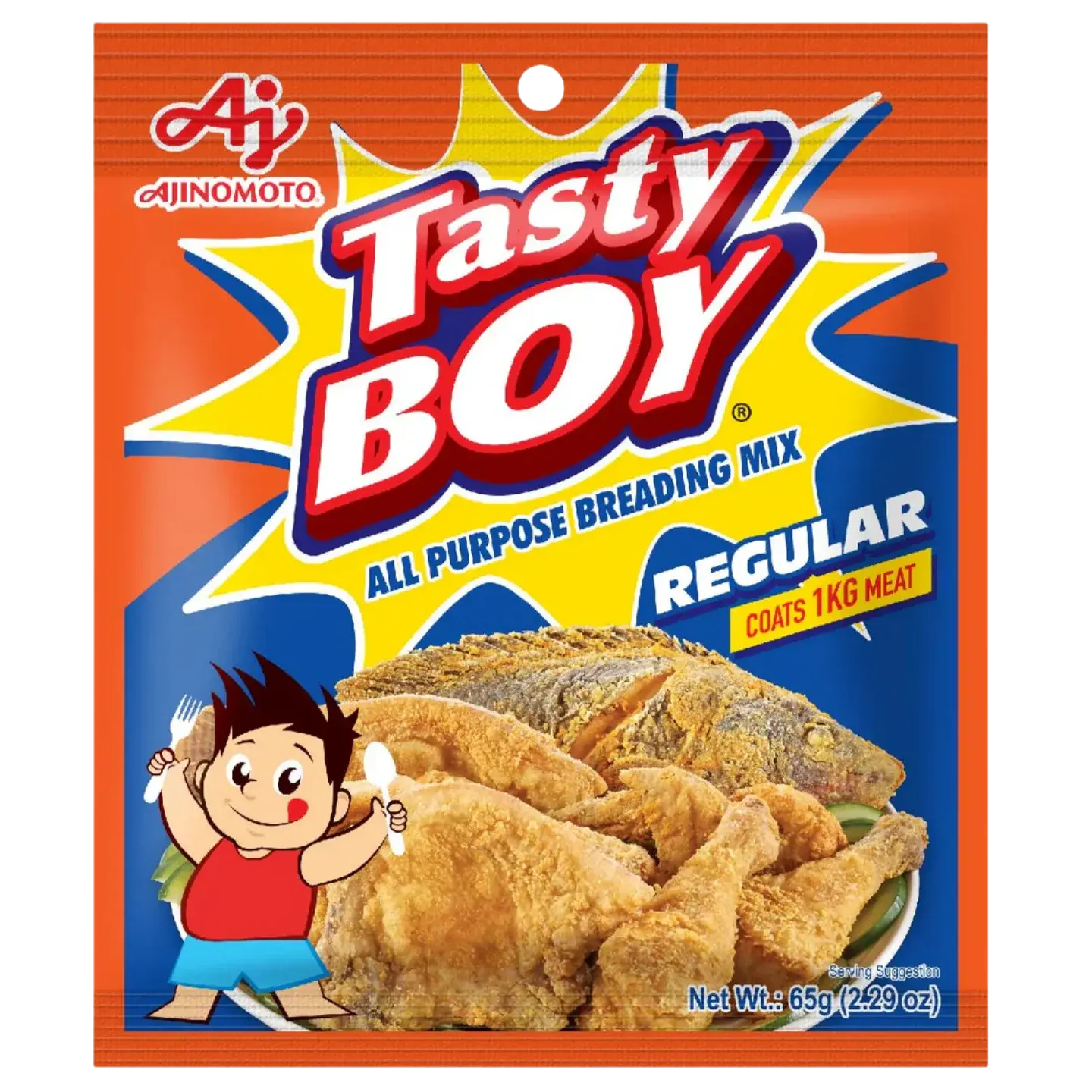 Kjøp All Purpose Breading Mix Regular - Tasty Boy, 65g på nett - Fodda.no Asiatiske nettbutikk