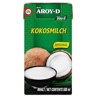 Kjøp Aroy-D Kokosnøttmelk, 500ml på nett - Fodda.no Asiatiske nettbutikk