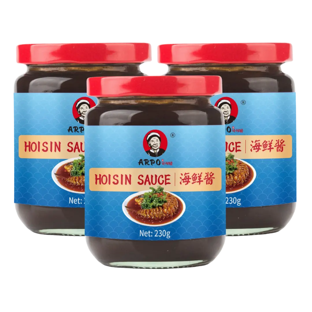 Kjøp Arpo Hoisin Saus (Glutenfri), 3x230g på nett - Fodda.no Asiatiske nettbutikk