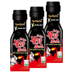 Kjøp Samyang Buldak Hot Chicken Flavour Sauce, 3x200g på nett - Fodda.no Asiatisk Nettbutikk - Rask levering i hele Norge