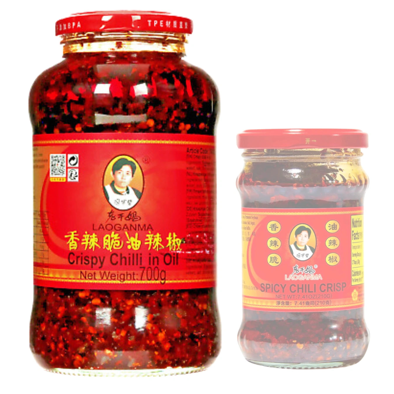 Kjøp Crispy Chilli In Oil - Lao Gan Ma, 700g - Fodda.no Asiatisk Nettbutikk - Rask levering i hele Norge