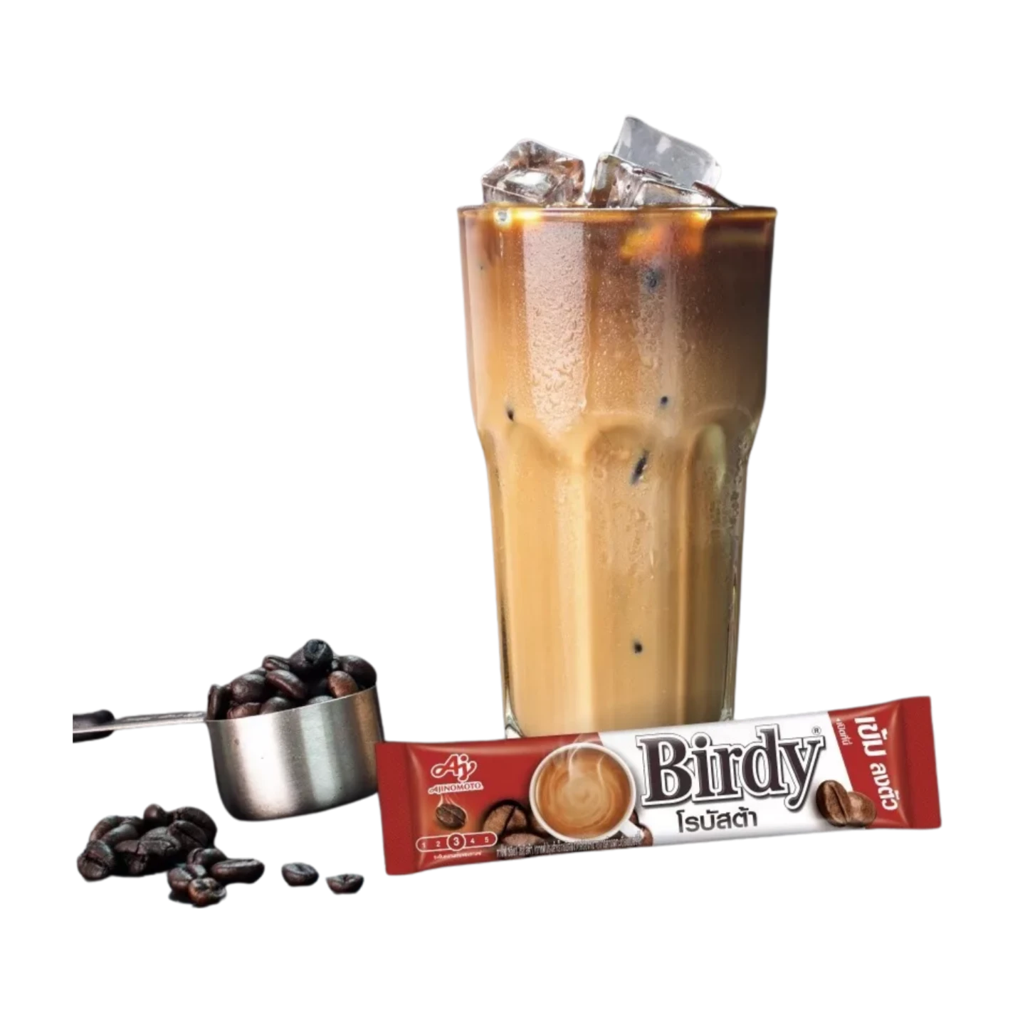 Kjøp BIRDY 3-in-1 Robusta Instant Coffee 27-Sachets, 27x15g (405g) på nett - Fodda.no Asiatiske nettbutikk