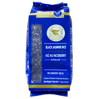 Kjøp Black Jasmine Riceberry - Golden Thai Dragon, 1kg på nett - Fodda.no Asiatiske nettbutikk