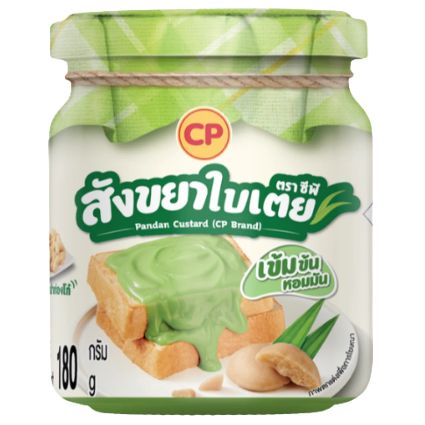 Kjøp CP Pandan Custard, 180g på nett - Fodda.no Asiatiske nettbutikk